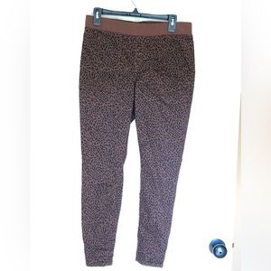No Boundaries Cheetah Print Skinny Pants, Women’s Size Large 11-13